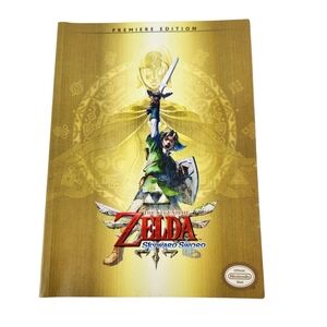 Nintendo The Legend Of Zelda Skyward Sword Premier Edition Player's Guide Wii